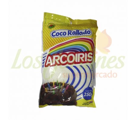 COCO RALLADO AL NATURAL PAQ. X 250 GR