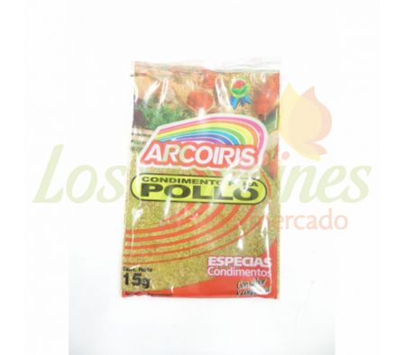 CONDIMENTO PARA POLLO ARCO IRIS 15 GRS