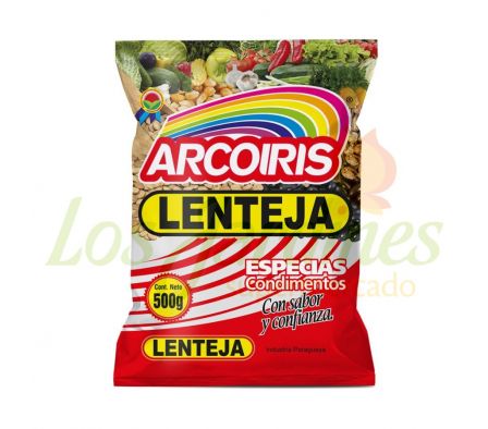 LENTEJA ARCOIRIS 500G