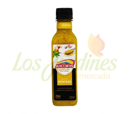 ADEREZO ARCOIRIS MOSTAZA 250 ML