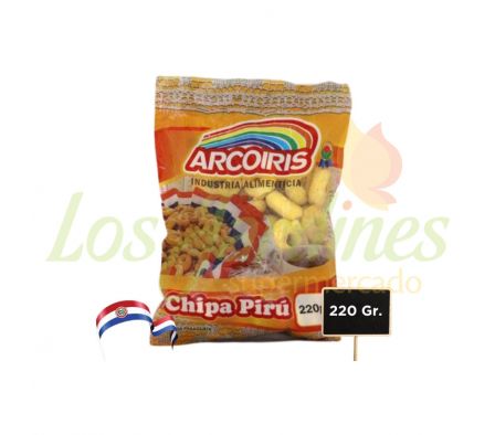 CHIPA PIRU ARCOIRIS 220G