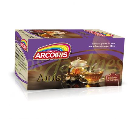TE DE ANIS ARCOIRIS CAJA 20 X 2 GR