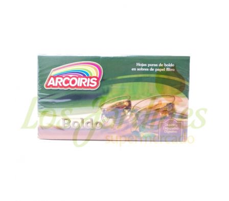 TE ARCOIRIS DE BOLDO 20 SAQUITOS
