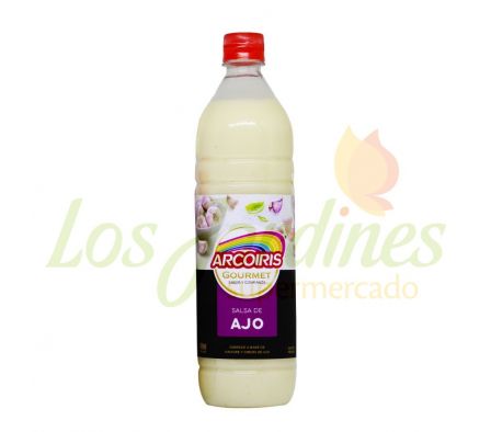 SALSA DE AJO ARCOIRIS 900ML