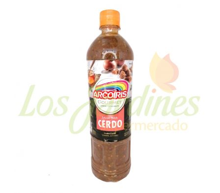 SALSA PARA CARNE DE CERDO ARCOIRIS 900ML