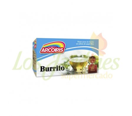 TE DE BURRITO ARCOIRIS 20UN 2G