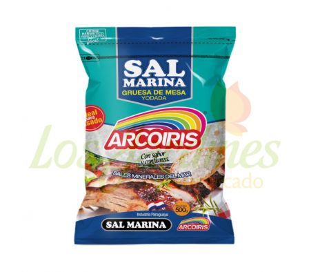 SAL MARINA GRUESA ARCOIRIS 500G