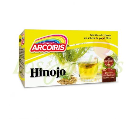 TE ARCOIRIS HINOJO 20 SAQUITOS 2,5G