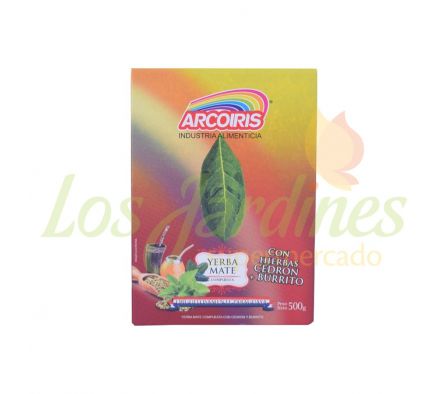 YERBA MATE COMPUESTA CEDRON-BURRITO ARCOIRIS 500