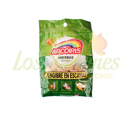 JENGIBRE EN ESCAMAS ARCOIRIS 30G