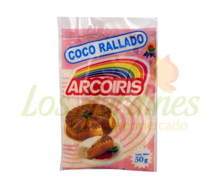 COCO RALLADO AZUCARADO PAQ. X 50 GR