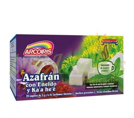 TE ARCO IRIS AZAFRAN ENELDO KAA HEE 3 GR