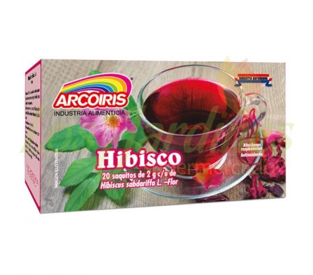 TE DE HIBISCO ARCOIRIS 20X2G