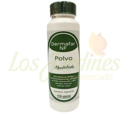TALCO CORPORAL MENTOLADO DERMAFAR 100G