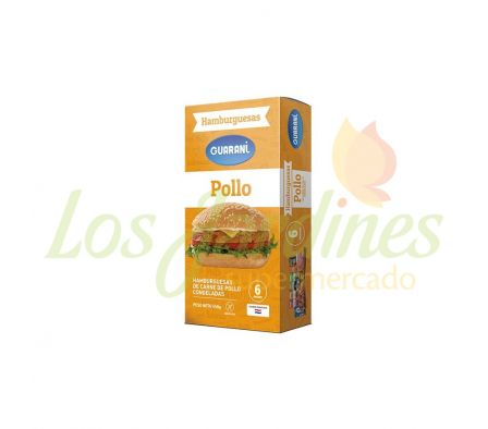 HAMBURGUESA DE POLLO GUARANI 6UN