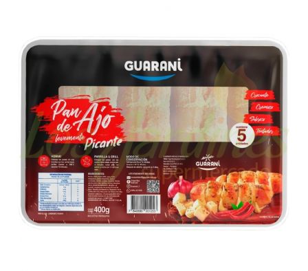 PAN DE AJO GUARANI PICANTE 400G