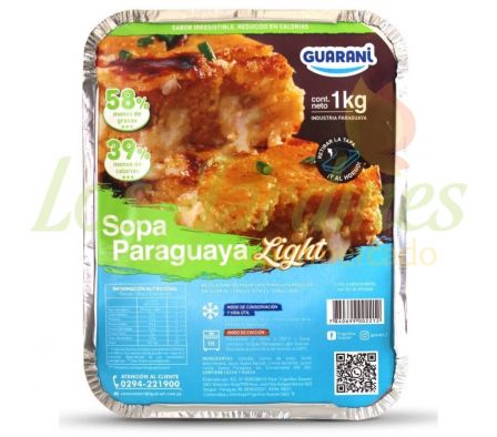 SOPA PARAGUAYA LIGHT GUARANI