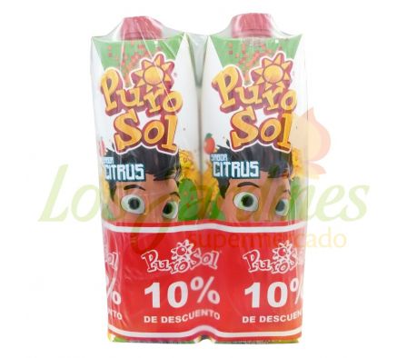 JUGO PUROSOL CITRUS PACKX2 1L