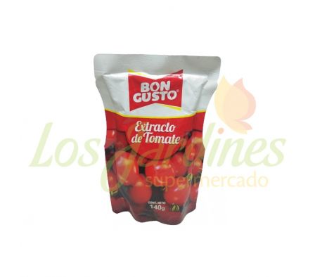 EXTRACTO DE TOMATE BON GUSTO 140 GR