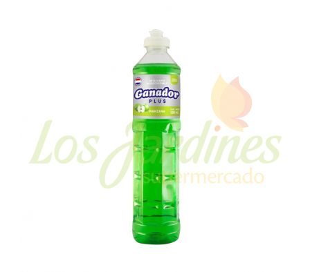 DETERGENTE MANZANA GANADOR 500 ML
