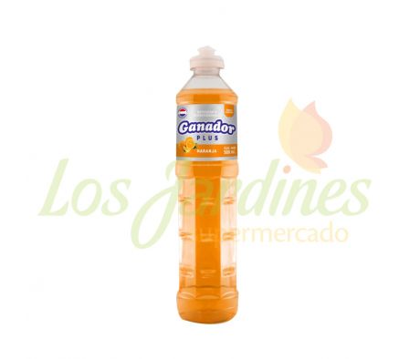 LAVAVAJILLAS GANADOR NARANJA 500 ML,