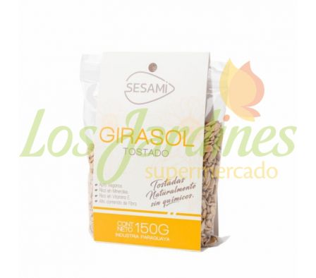 SEMILLA DE GIRASOL SESAMI TOSTADA 150GR