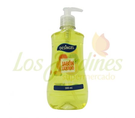 JABON LIQUIDO DESINGEL CITRUS 300 ML