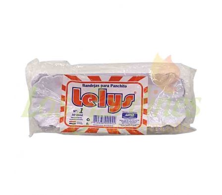 BANDEJA CARTON LELIS PANCHO 30 UNID-