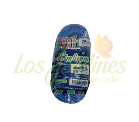 CORDEL LIMCROM 20 MTS X 1MM