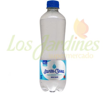 AGUA MINERAL SANTA CLARA SIN GAS 500 CC