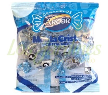CARAMELO ARCOR MENTA CRISTAL 60 GR