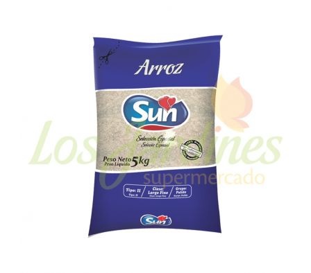 ARROZ SUN TIPO II AZUL 5 KG