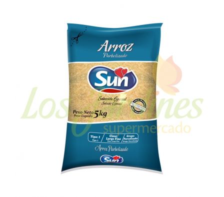 ARROZ SUN PARBOLIZADO VERDE 5 KG