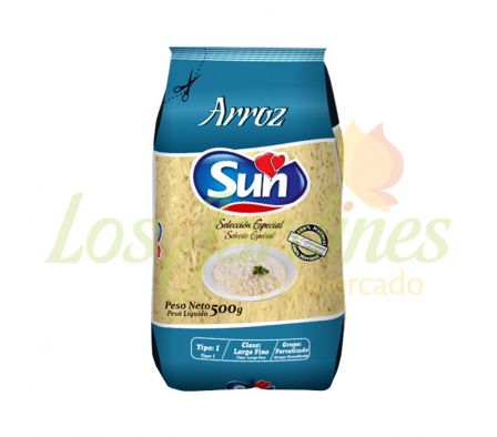 ARROZ SUN PARBOLIZADO VERDE 500 G