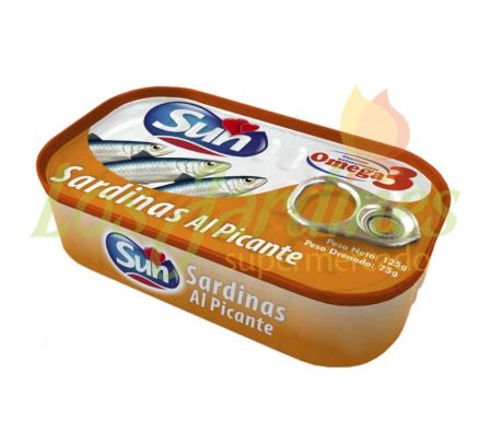 SARDINAS CON PIMIENTA ABRE FACIL SUN 125G