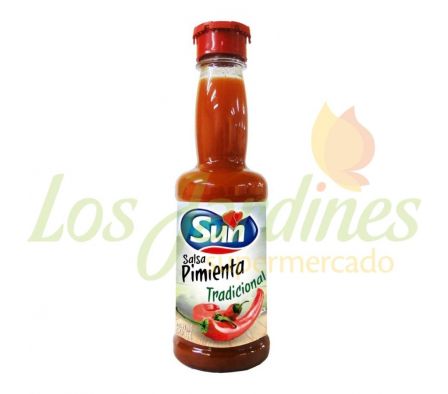 SALSA PIMIENTA TRADICIONAL SUN 150ML