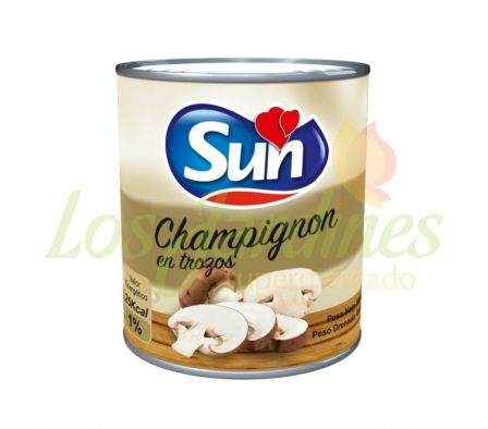 CHAMPIÑON TROZOS EN LATA SUN 800G