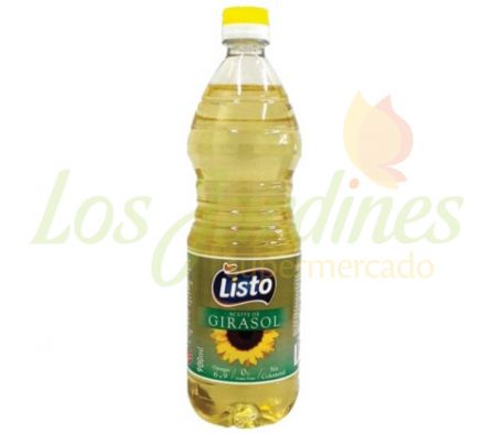 ACEITE LISTO GIRASOL 900 ML