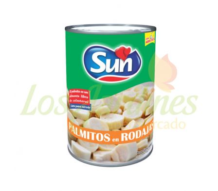 PALMITO EN RODAJAS ABRE FACIL SUN 400G