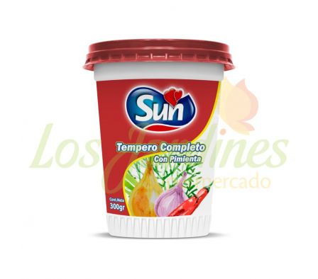 TEMPERO COMPLETO CON PIMIENTA SUN 300G