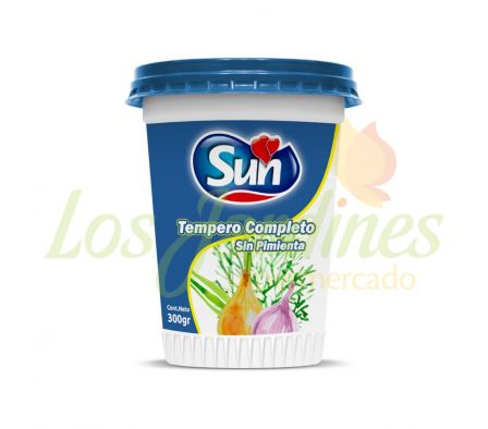 TEMPERO COMPLETO SIN PIMIENTA SUN 300G