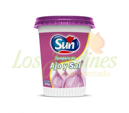 TEMPERO AJO Y SAL SUN 300G
