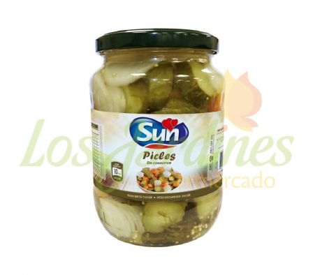 PICLES SUN VIDRIO 720G
