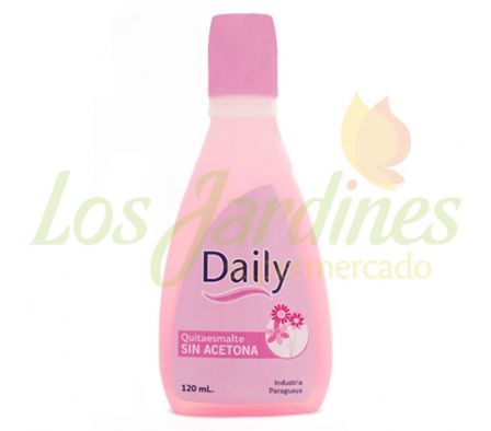 REMOVEDOR DE ESMALTE ROSA DAILY 120 ML