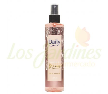 BODY SPLASH DAILY VAINILLA DREAMS 240ML