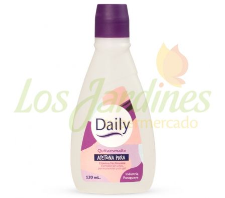 QUITAESMALTE DAILY ACETONA 120ML
