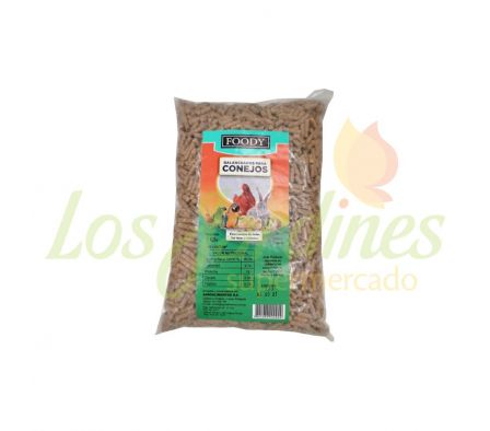 BALANCEADO PARA CONEJO FOODY 1KG