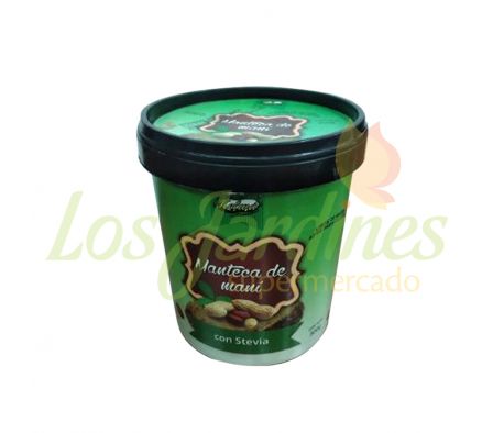 MANTECA DE MANI CON STEVIA KELWA 500 GR
