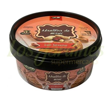 MANTECA DE MANI KELWA CON SESAMO 200G