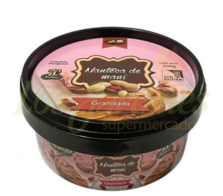 MANTECA DE MANI KELWA GRANIZADA 200G